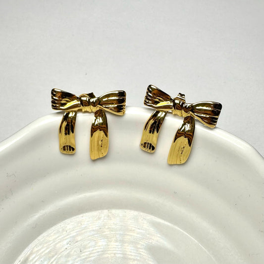 Orecchini Bow Oro