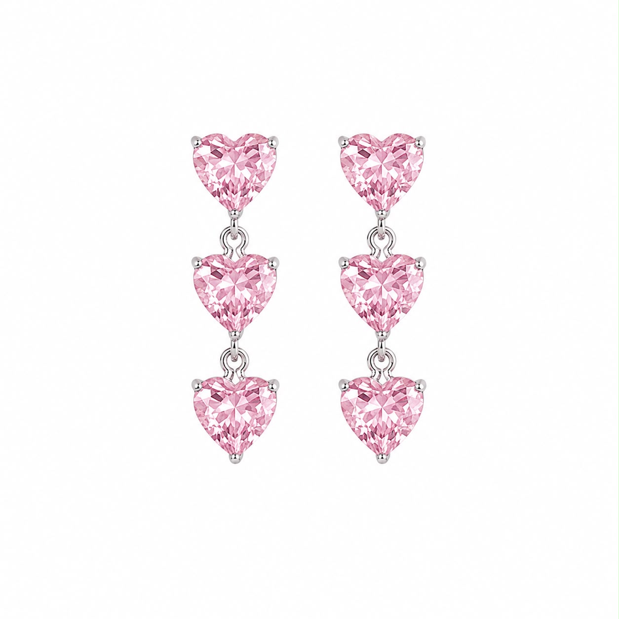 Orecchini Crystal Love Pendenti