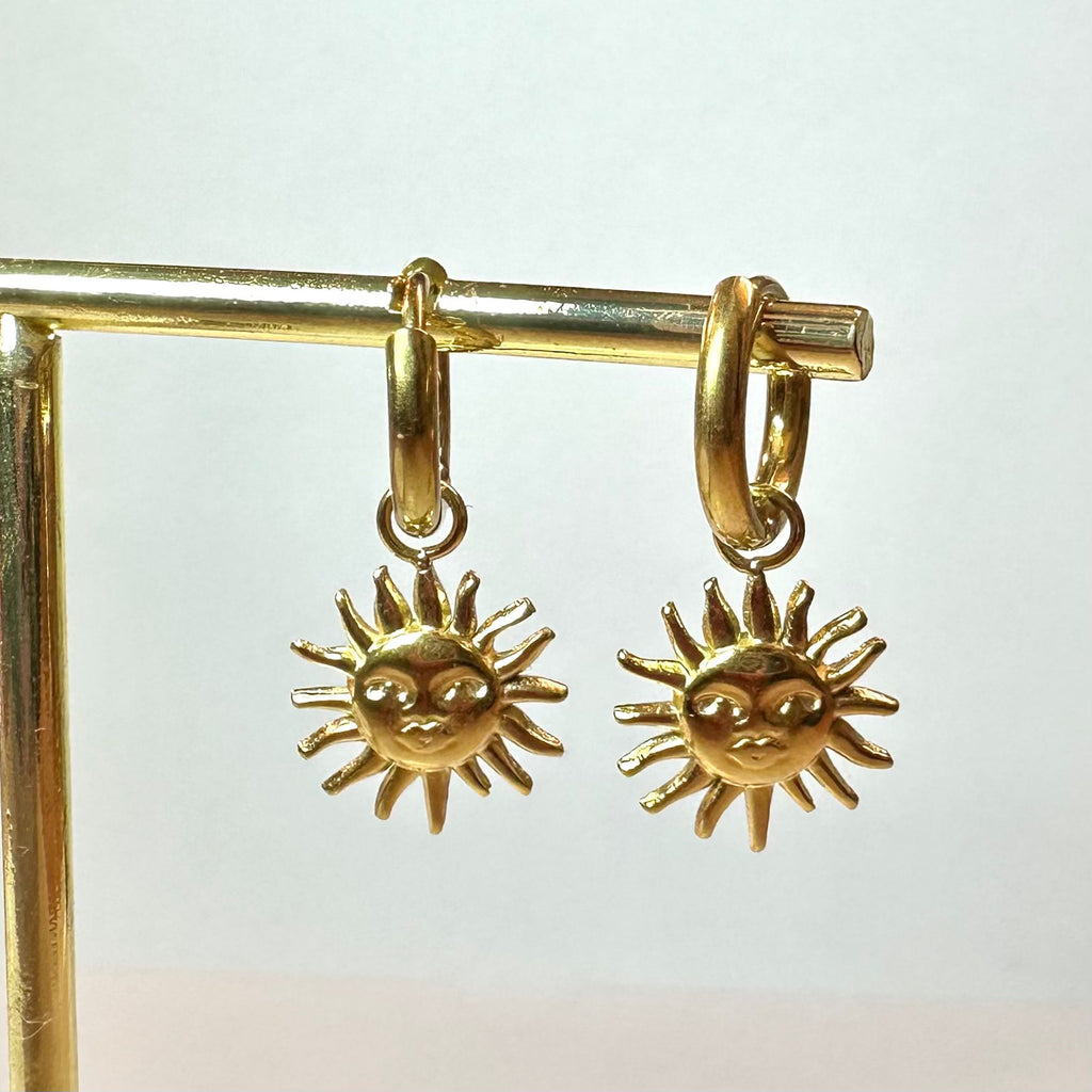 Orecchini Sole Oro