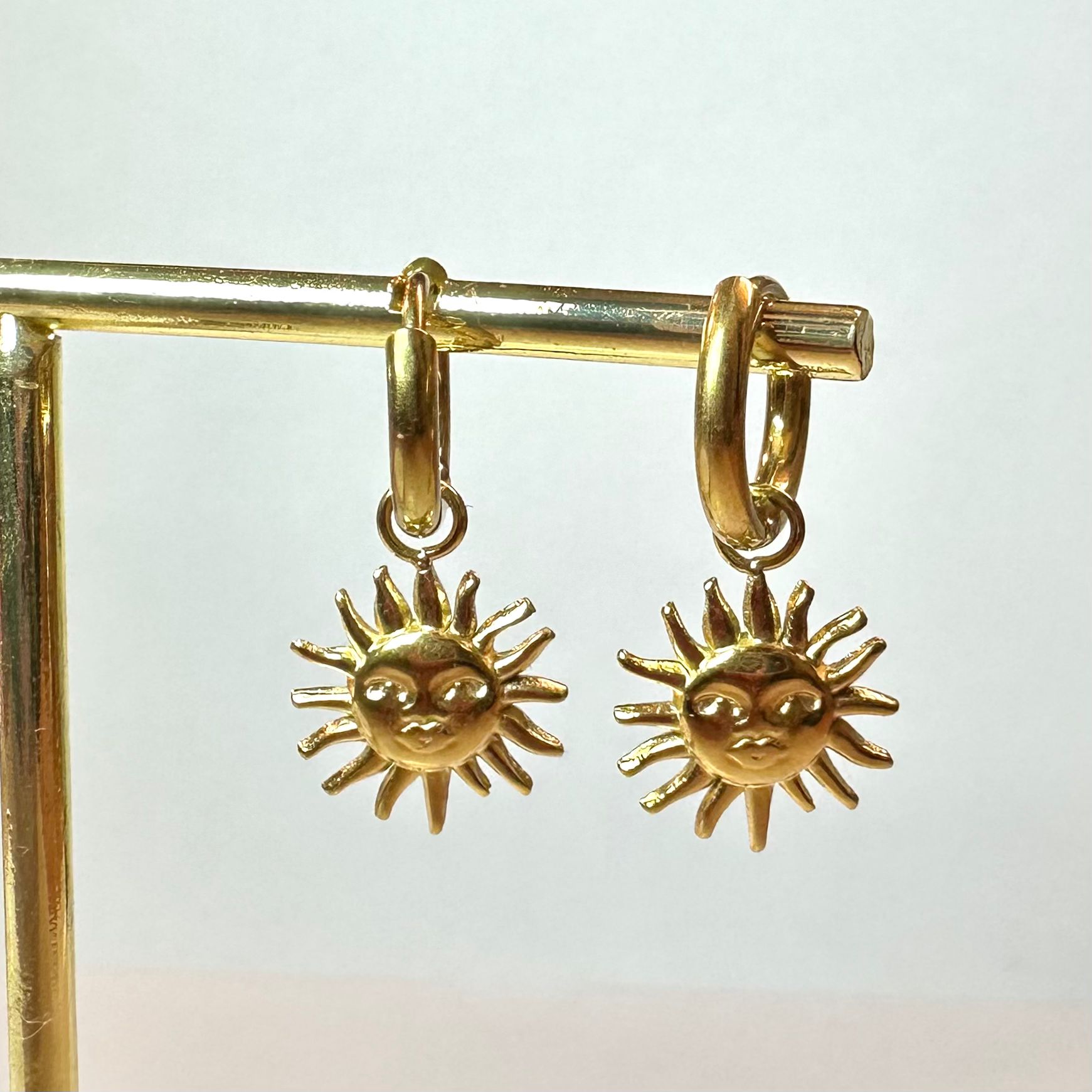 Orecchini Sole Oro
