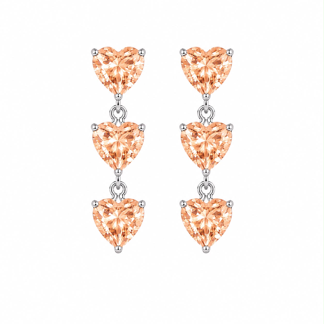 Orecchini Crystal Love Pendenti