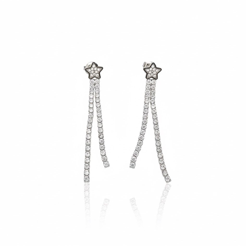 Orecchini Famous Argento