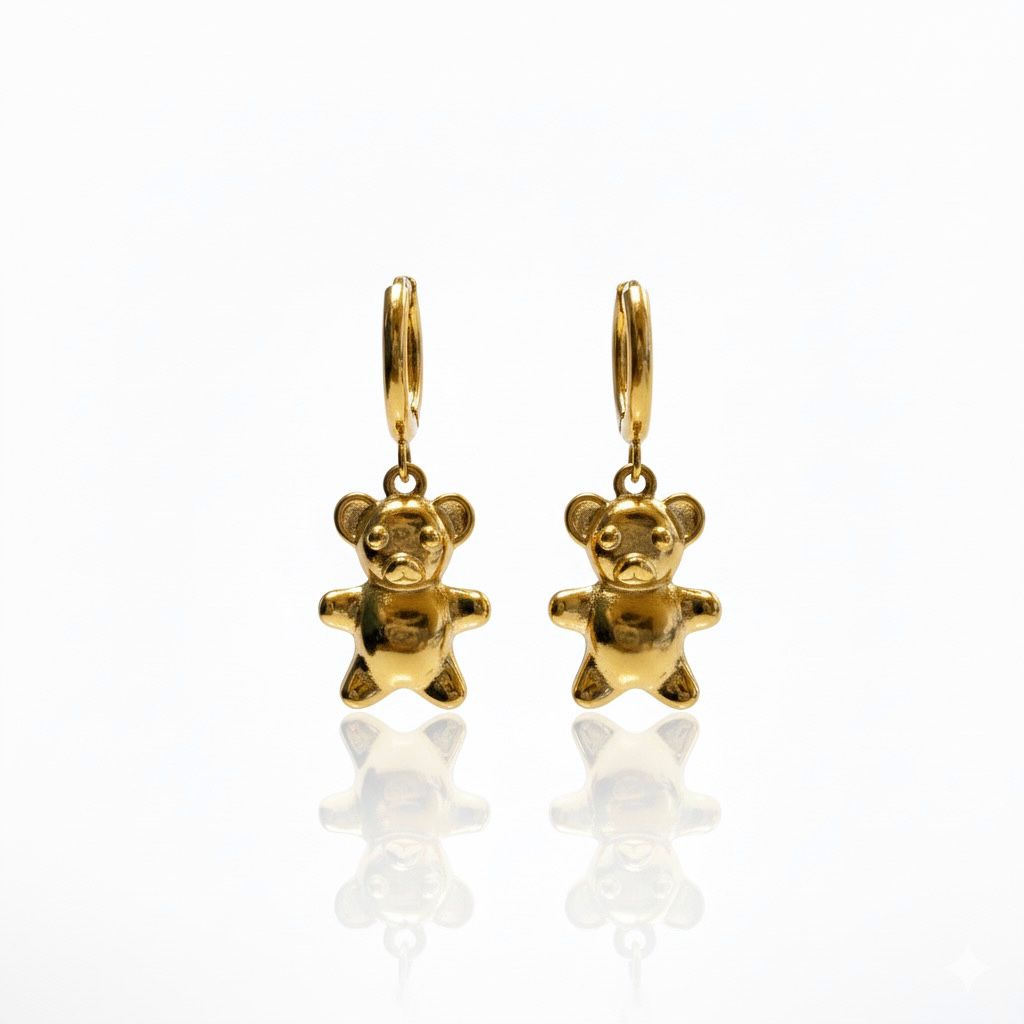 Orecchini Orsetto Oro