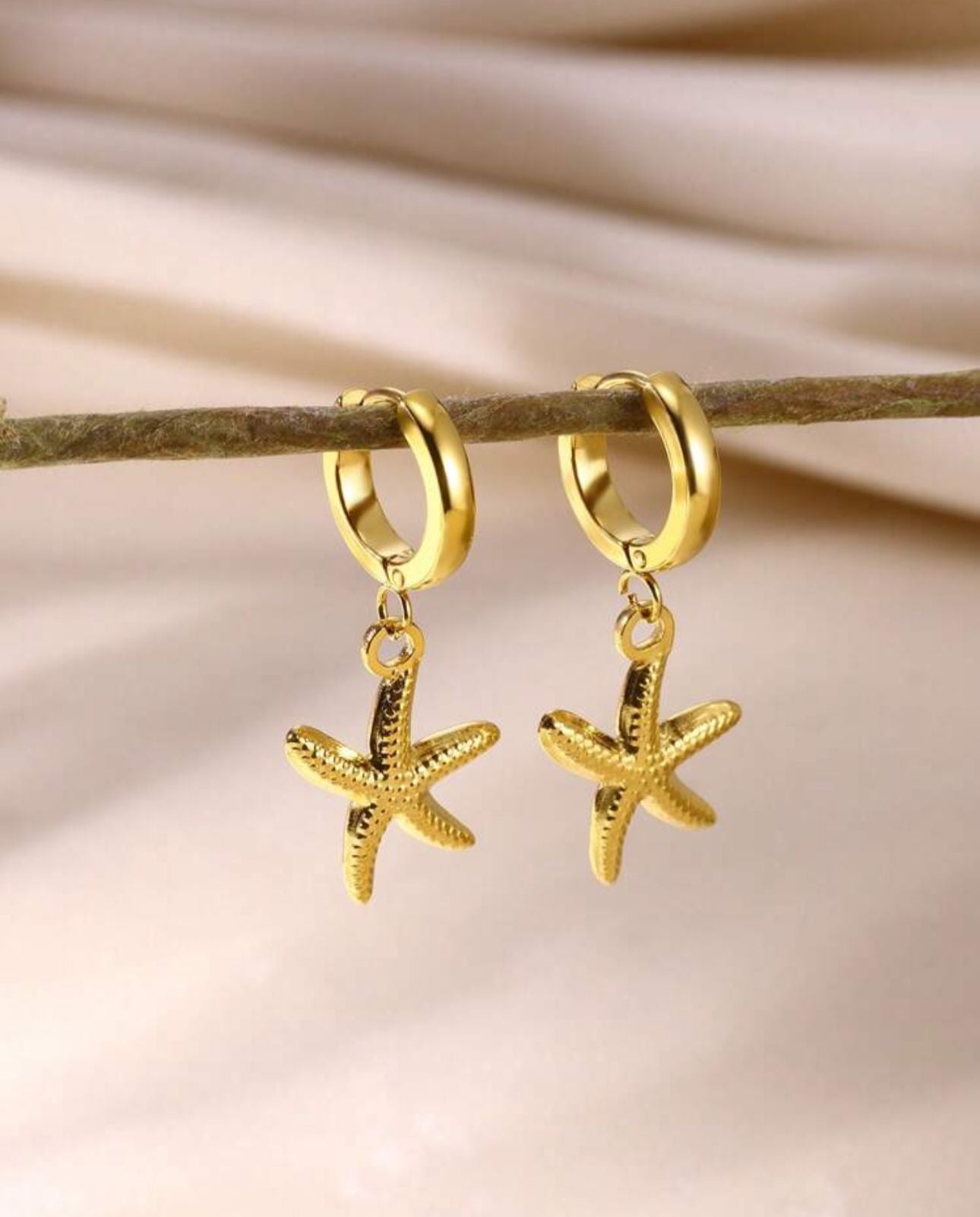 Orecchini StarFish Oro