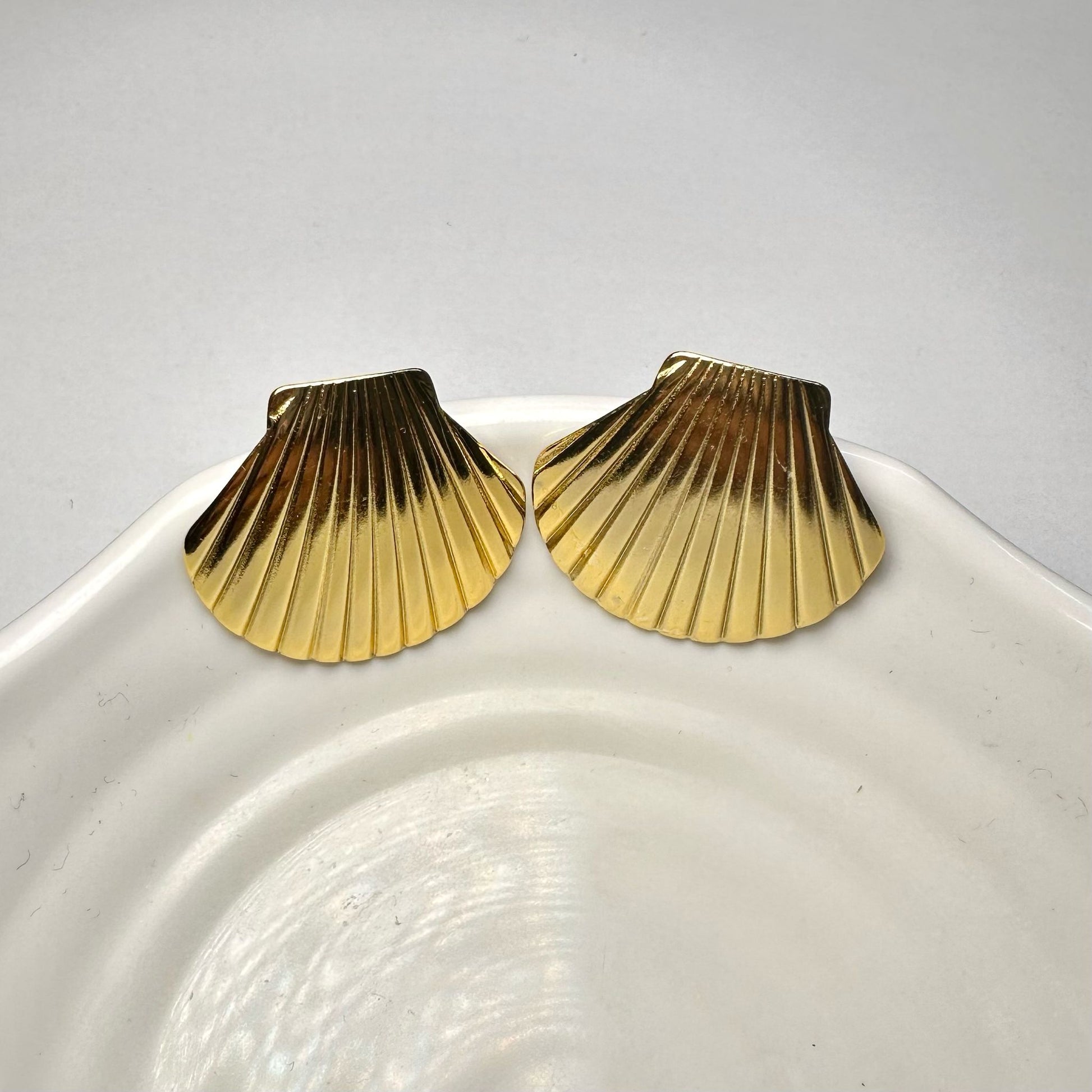 Orecchini Ventaglio Oro