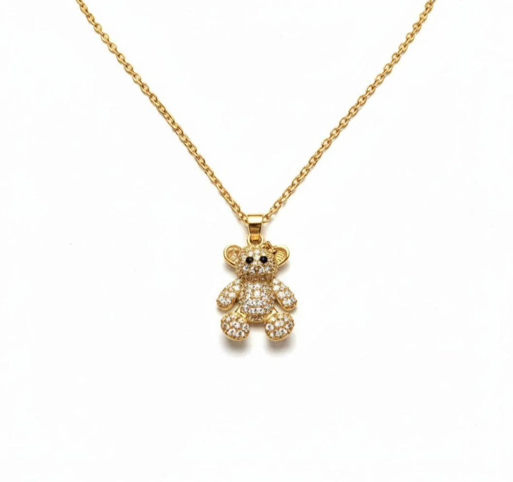 White Heart Necklace