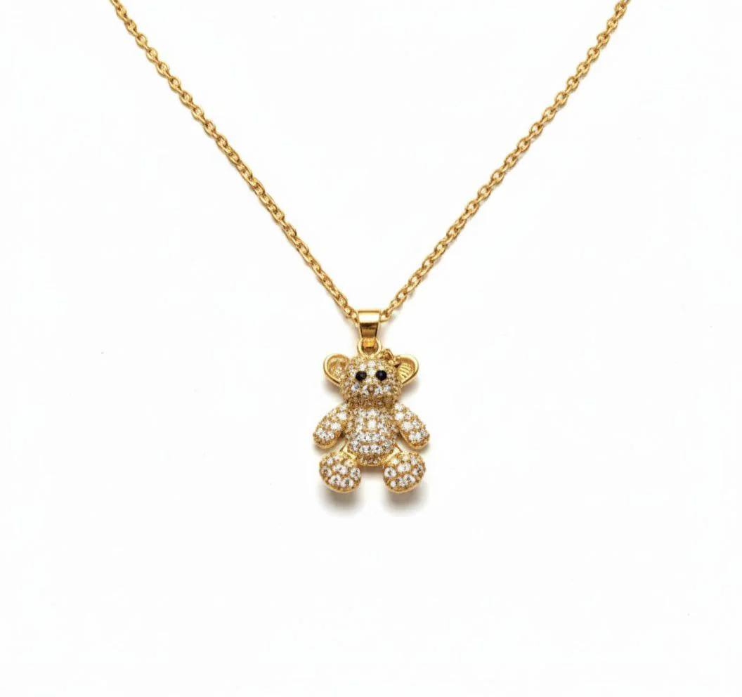 White Heart Necklace