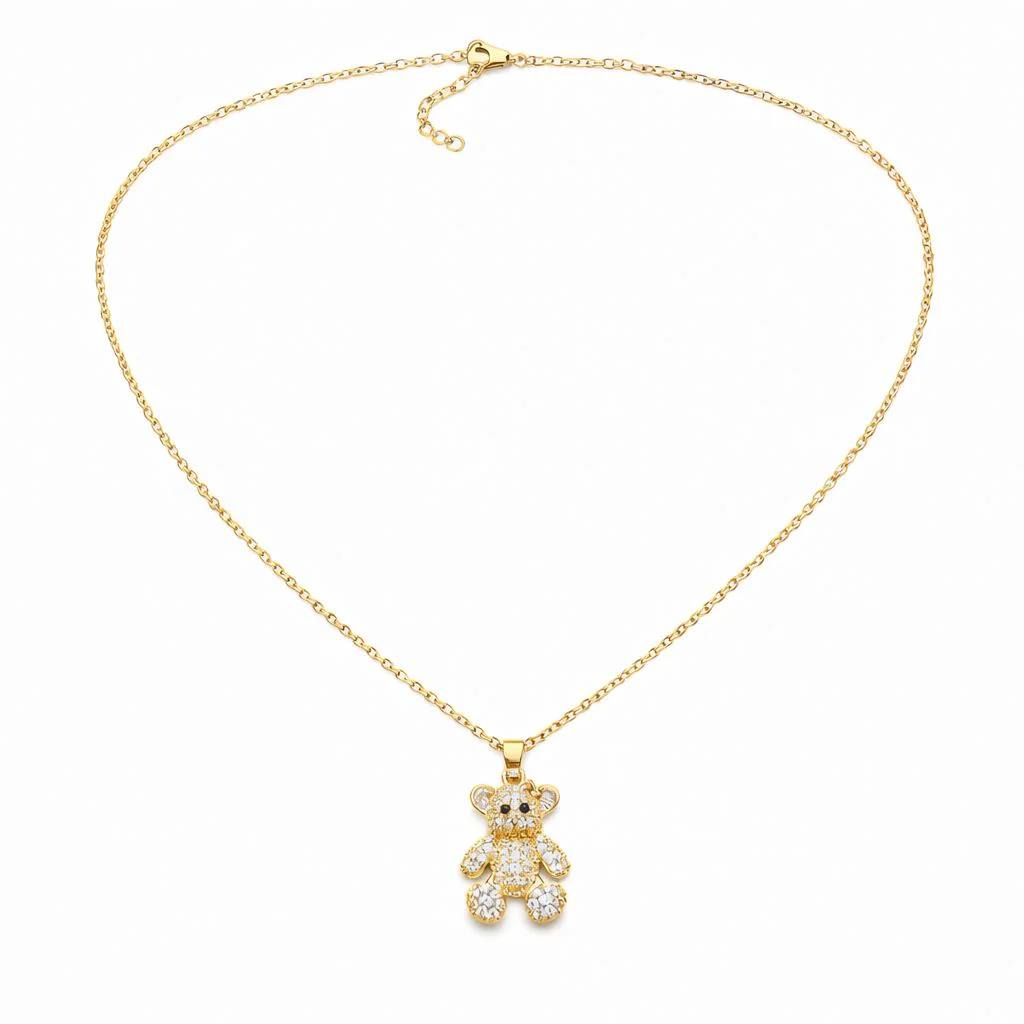 White Heart Necklace