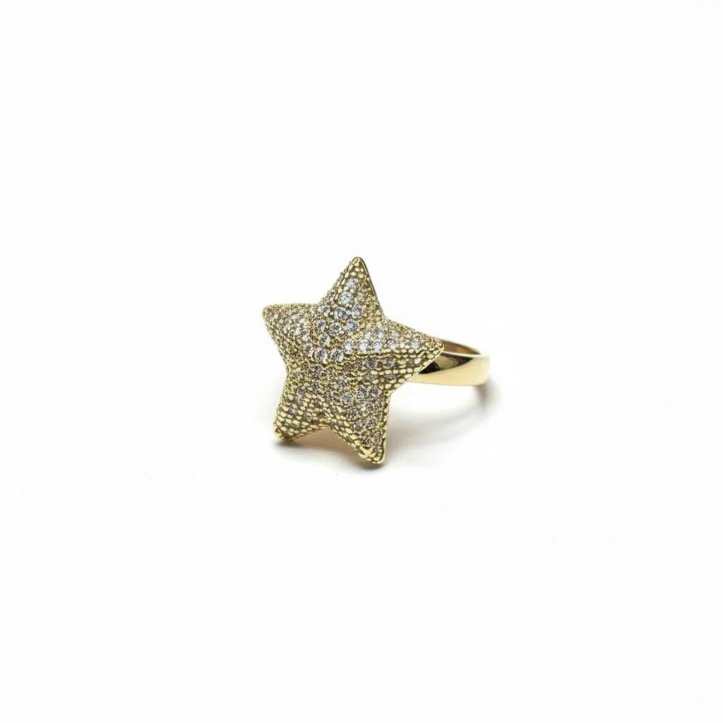 Anello Pavè Star