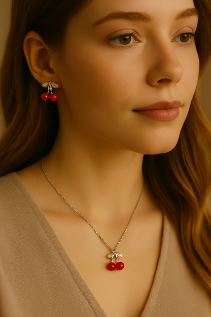 Set Cherry Argento