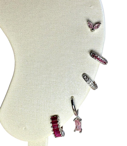 Set Pink Argento