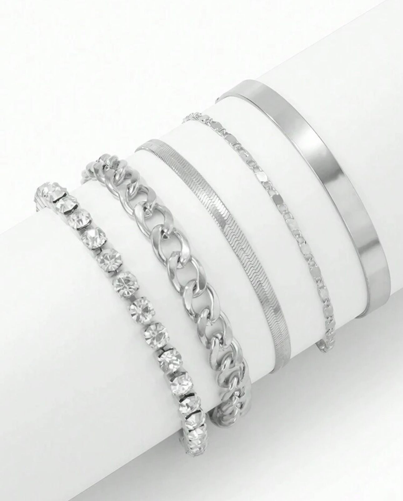 Set Bracciali Silver