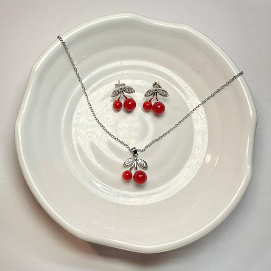 Set Cherry Argento
