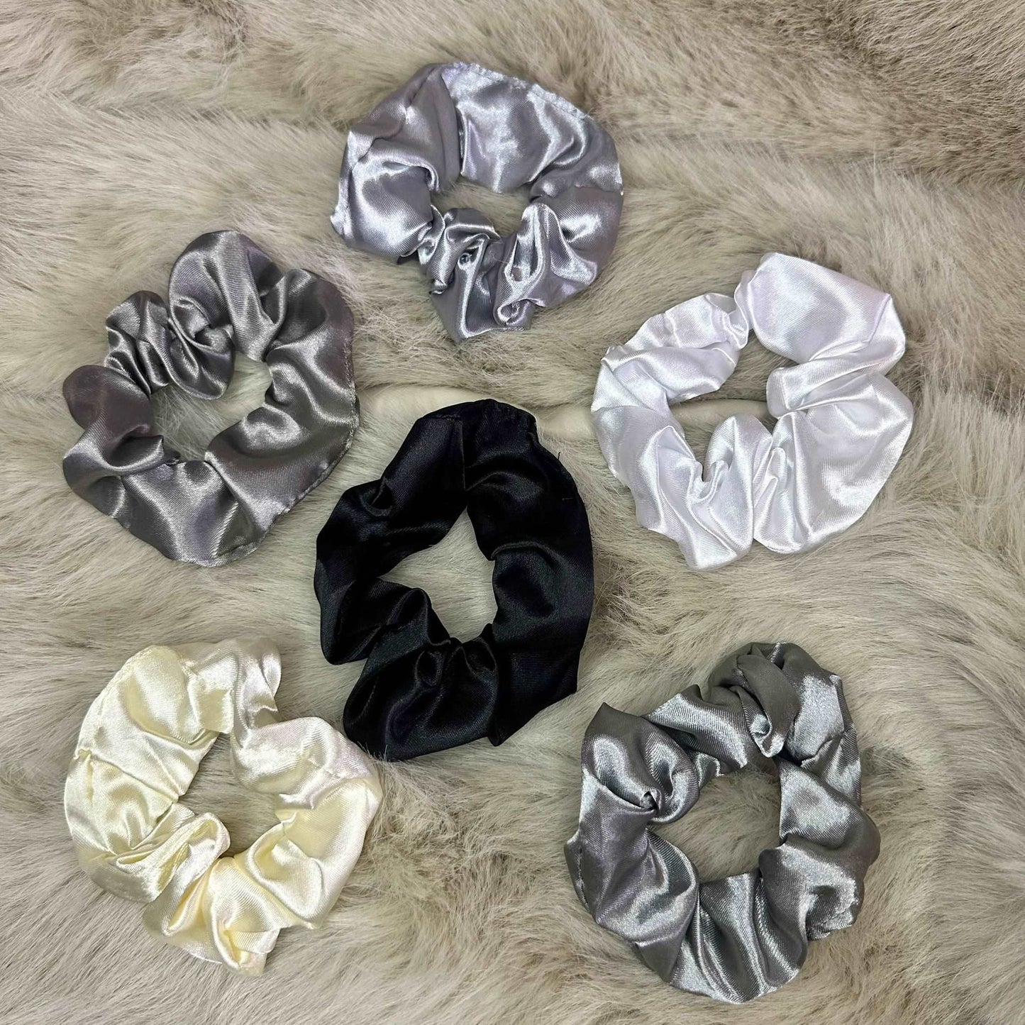 Set Scrunchies Grigio