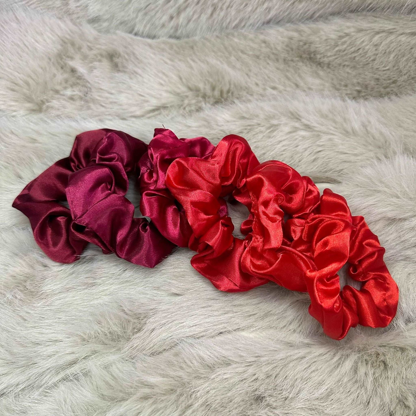 Set Scrunchies Rosso