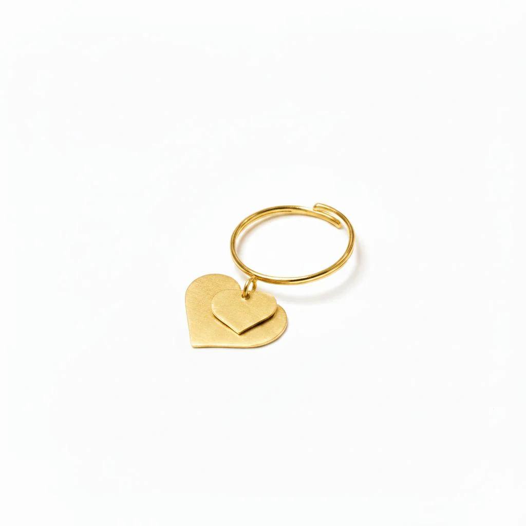 Anello Small Heart Pendente