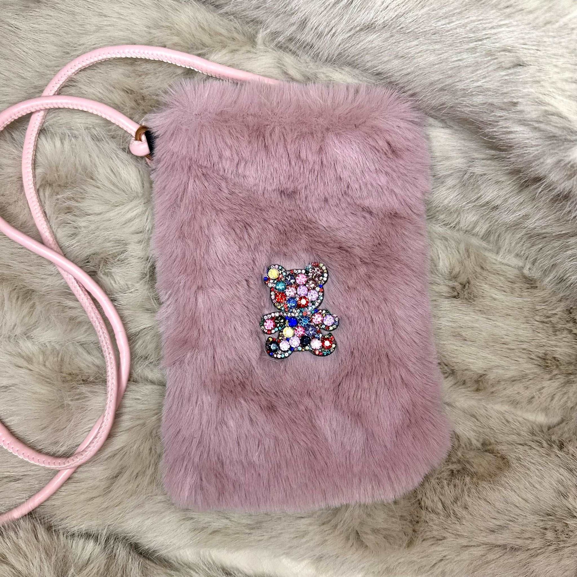 Borsa Teddy rosa