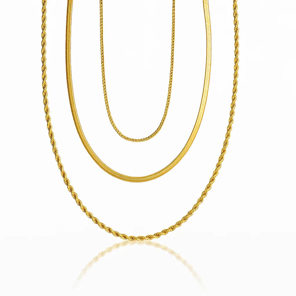 White Heart Necklace