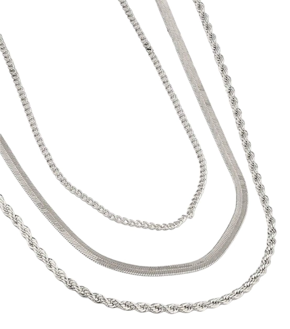 Collana Triple Argento