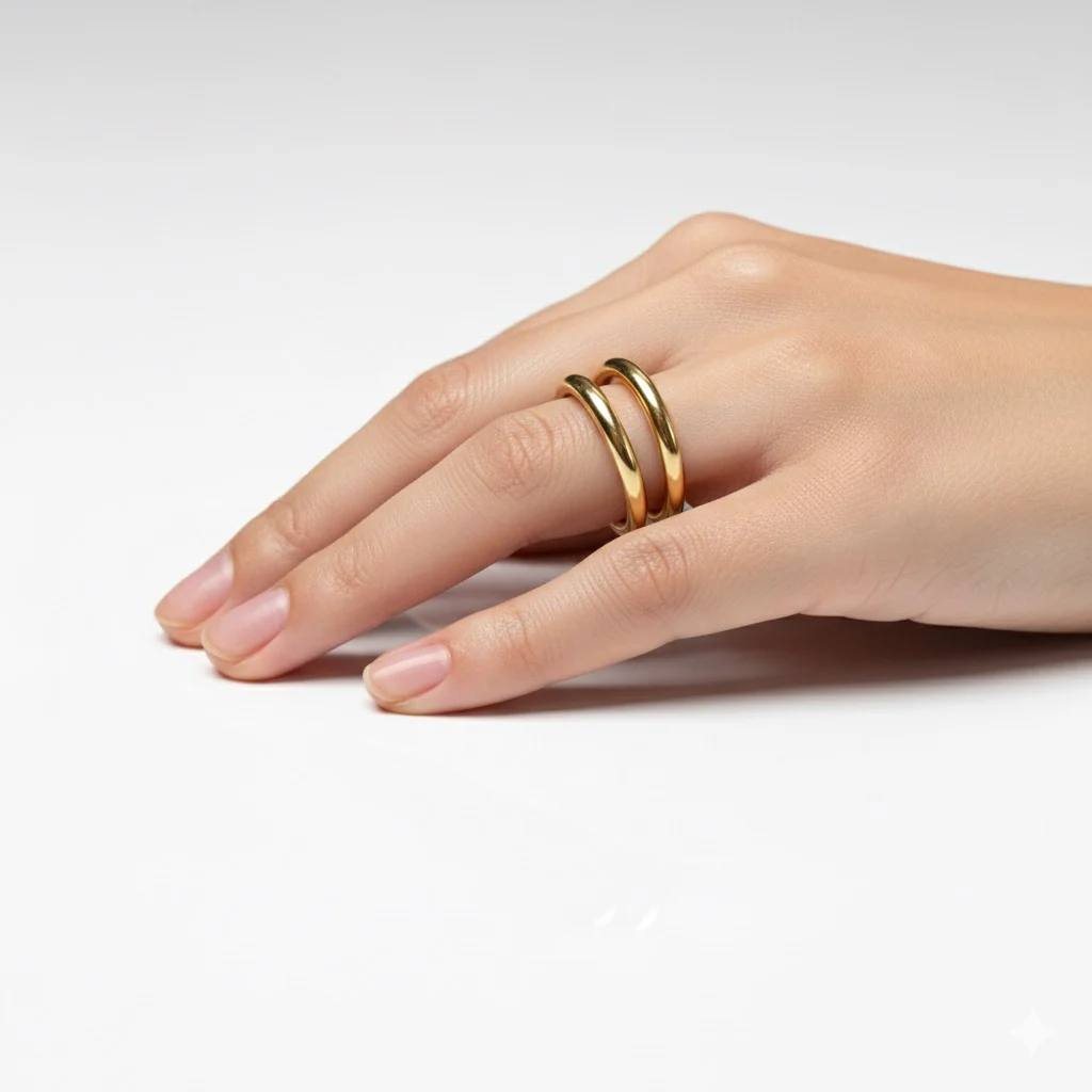 Gold Snake ring