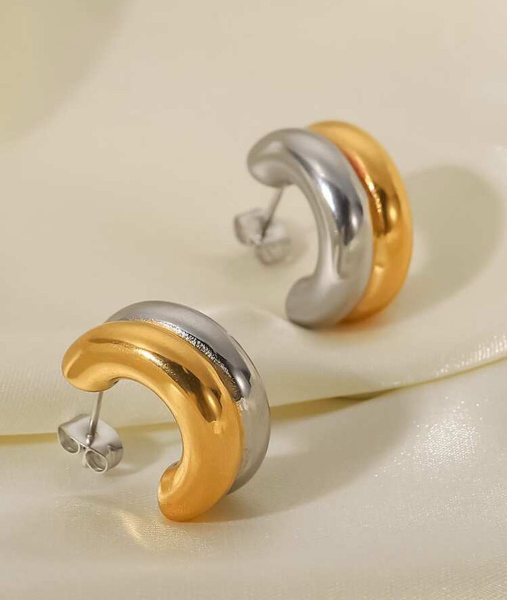 Orecchini Twice Bicolor