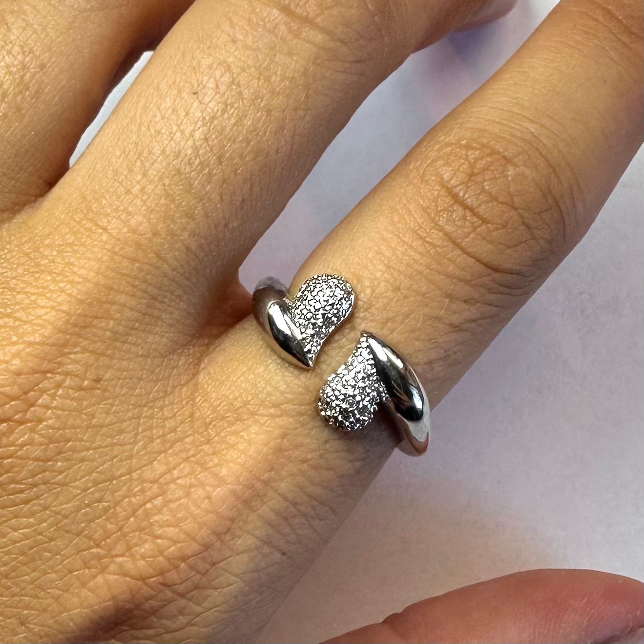 Anello Couple Zirconato Argento