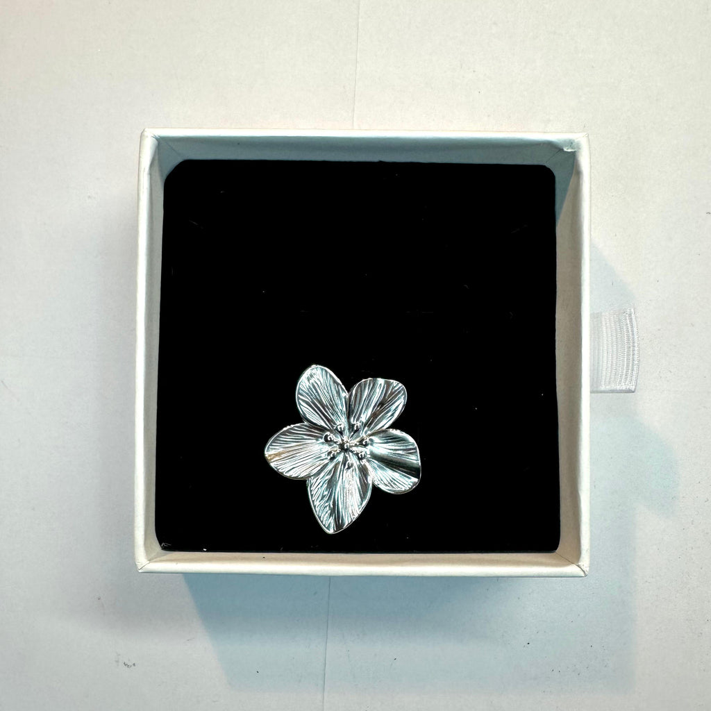 Anello Flower Argento