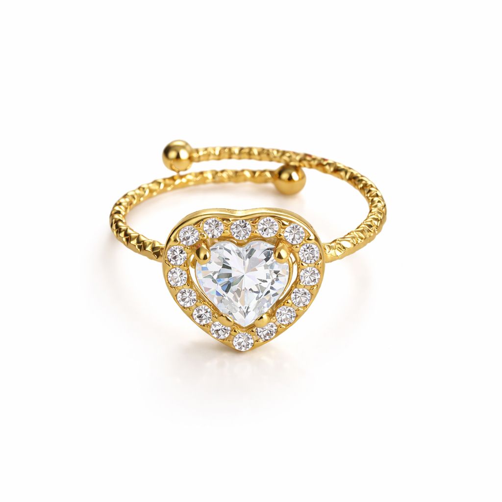 Anello Heart Oro