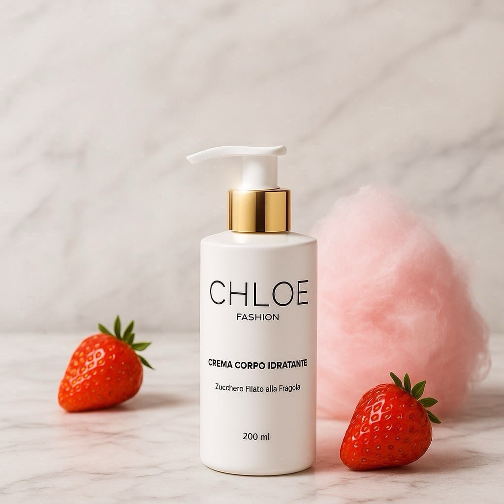Crema Corpo Zucchero Filato alla Fragola