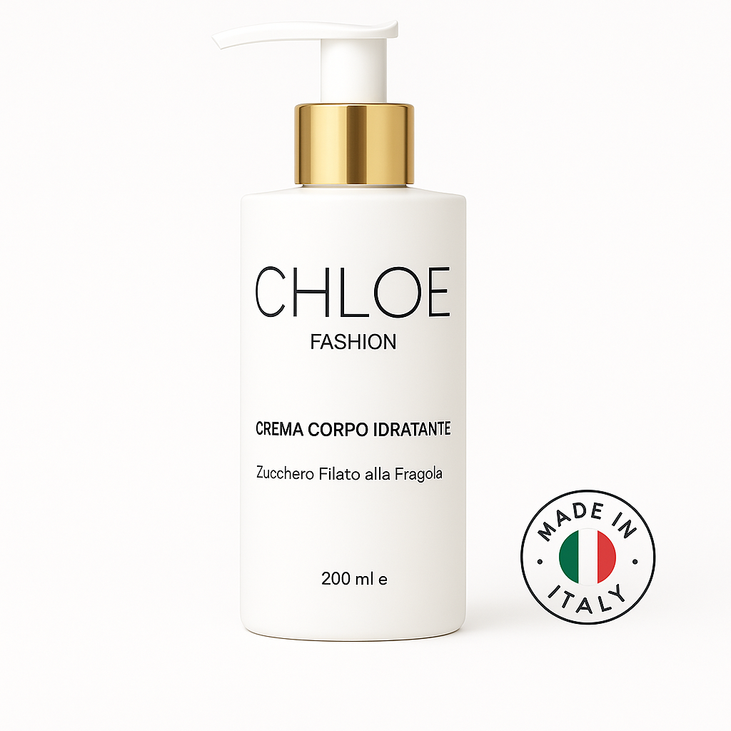 Crema Corpo Zucchero Filato alla Fragola