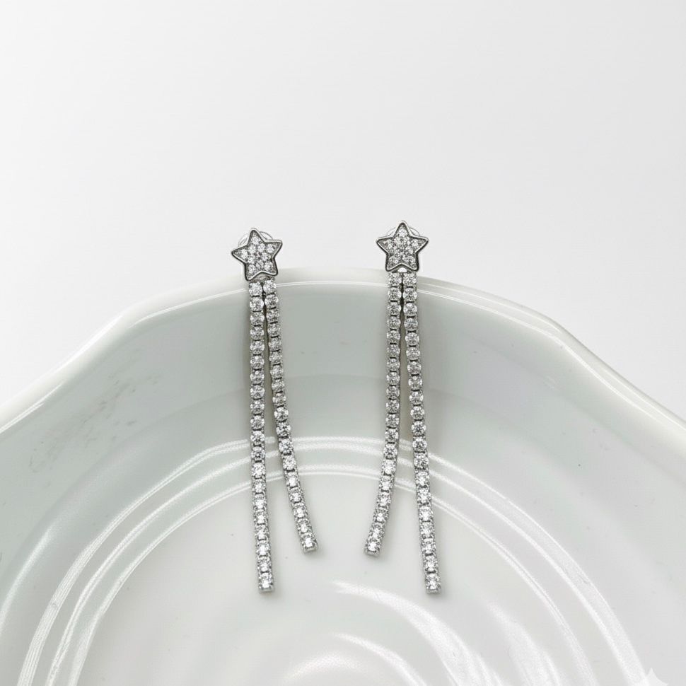 Orecchini Famous Argento