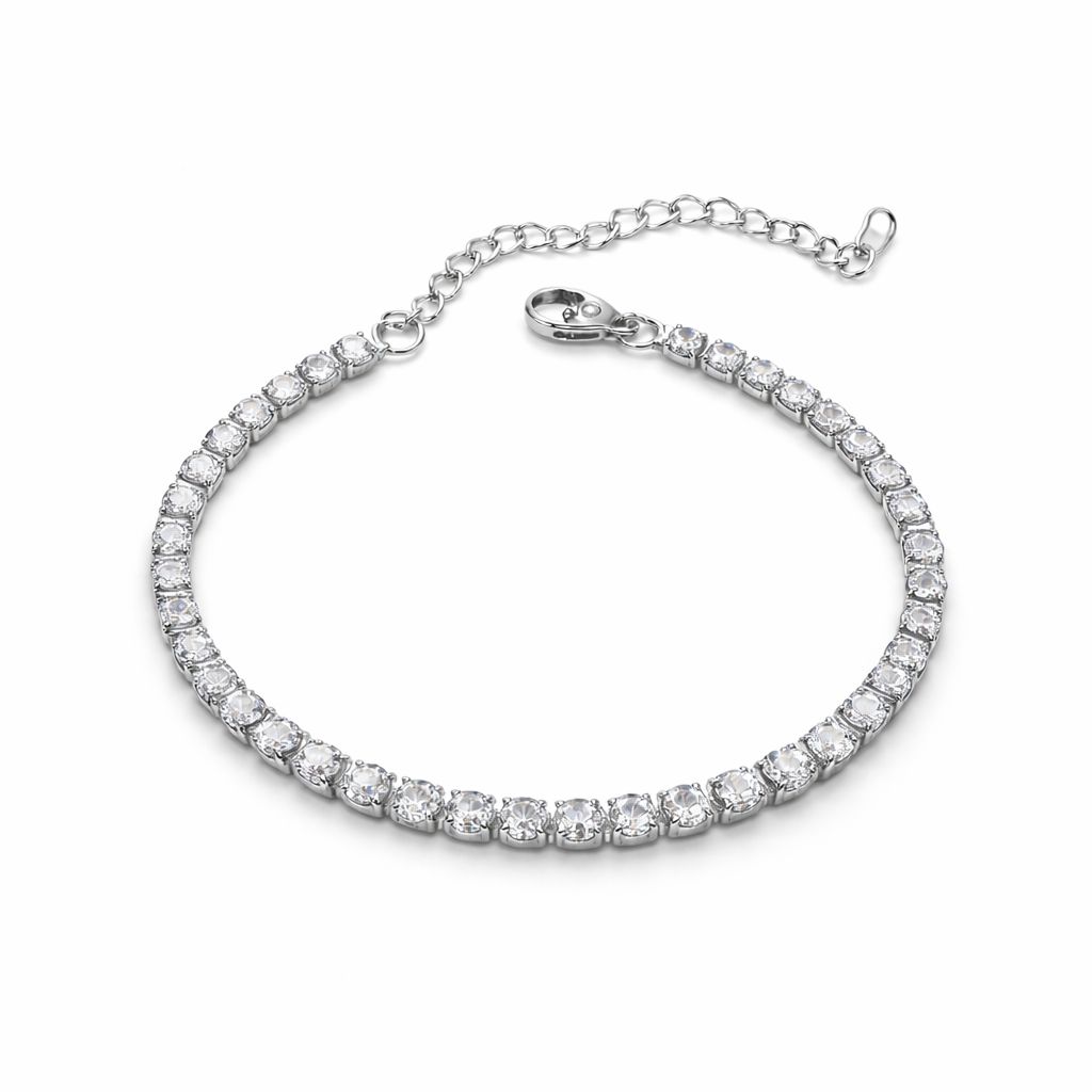 Bracciale Tennis Argento