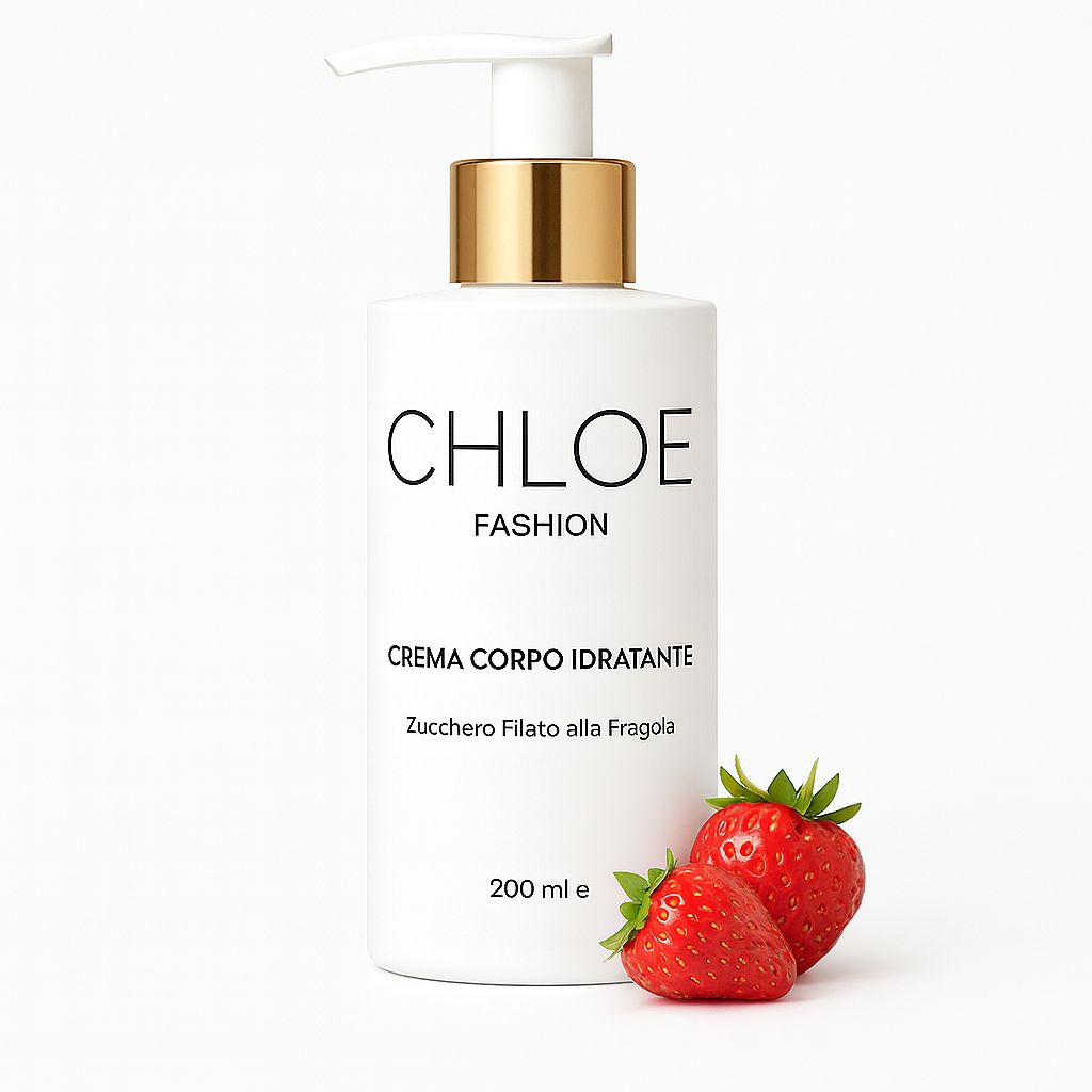 Crema Corpo Zucchero Filato alla Fragola